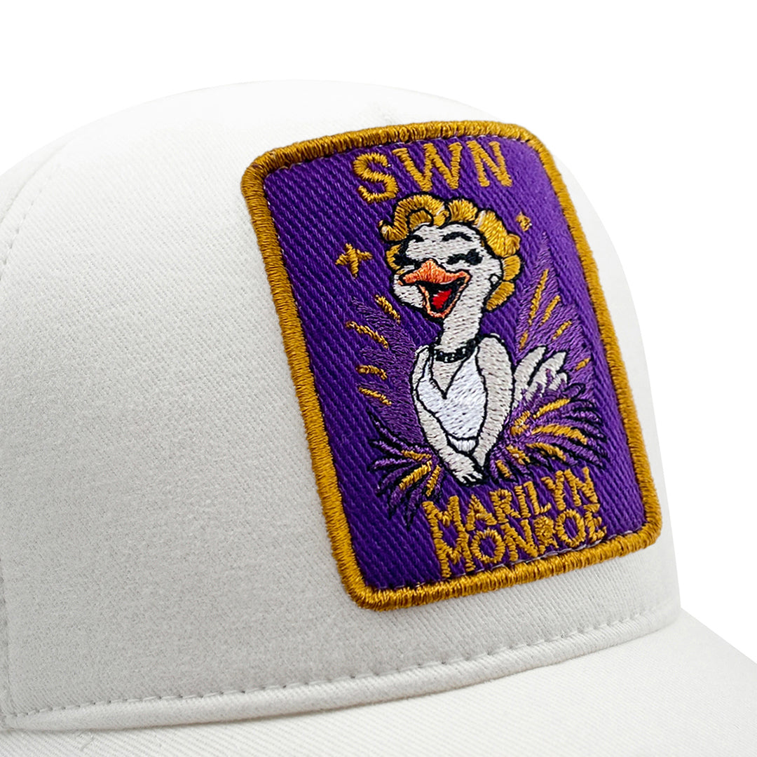 Beyzbol Şapka - Sanat koleksiyon - Marilyn Monroe Beyaz