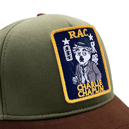 Beyzbol Şapka - Sanat koleksiyon - Charlie Chaplin Haki