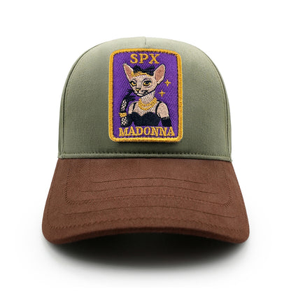 Beyzbol Şapka - Sanat koleksiyon - Madonna Haki