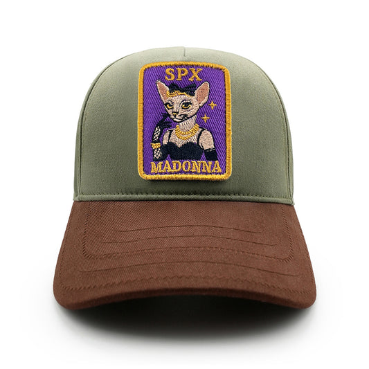 Beyzbol Şapka - Sanat koleksiyon - Madonna Haki