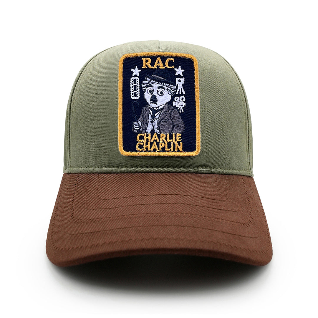 Beyzbol Şapka - Sanat koleksiyon - Charlie Chaplin Haki