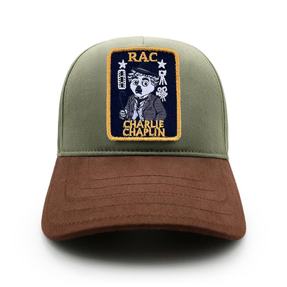 Beyzbol Şapka - Sanat koleksiyon - Charlie Chaplin Haki