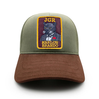 Beyzbol Şapka - Sanat koleksiyon - Marlon Brando Haki