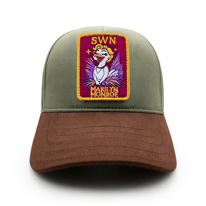 Beyzbol Şapka - Sanat koleksiyon - Marilyn Monroe Haki