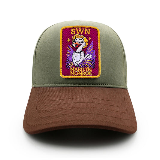 Beyzbol Şapka - Sanat koleksiyon - Marilyn Monroe Haki