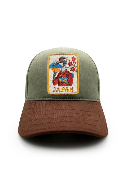 Beyzbol Şapka - Ülke Koleksiyonu - Japonya Haki