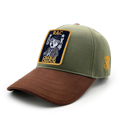 Beyzbol Şapka - Sanat koleksiyon - Charlie Chaplin Haki