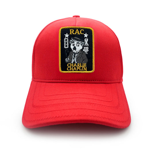 Beyzbol Şapka - Sanat koleksiyon - Charlie Chaplin Kırmızı