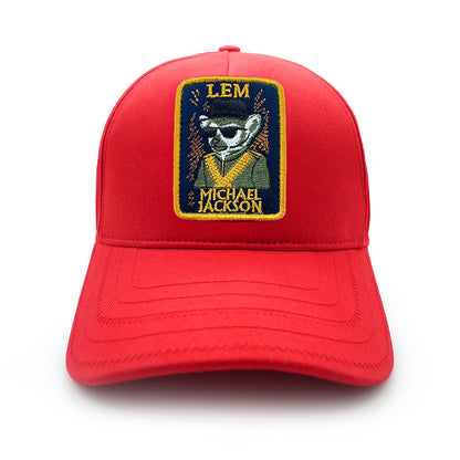 Beyzbol Şapka - Sanat koleksiyon - Michael Jackson Kırmızı