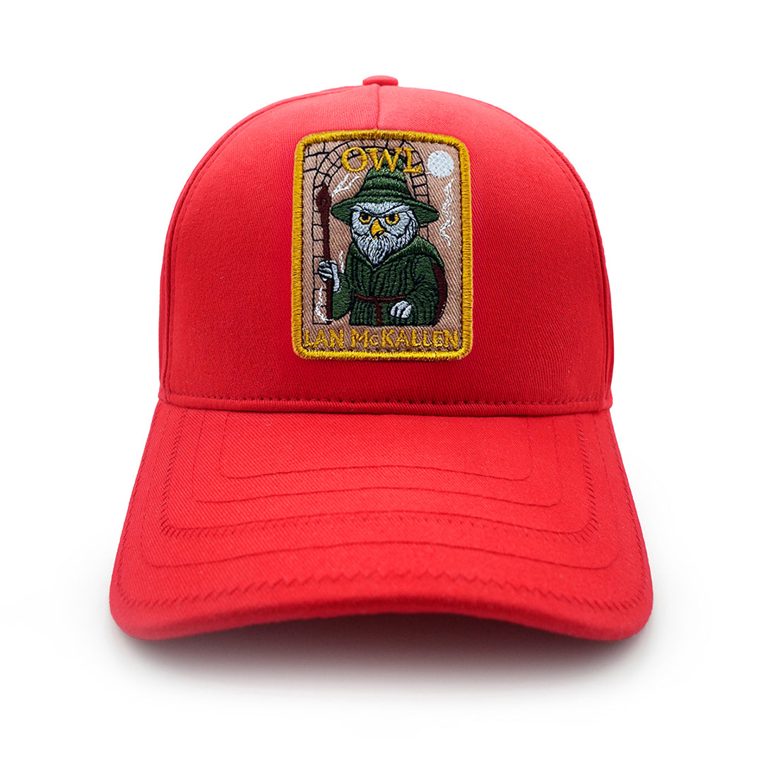 Beyzbol Şapka - Sanat koleksiyon - LAN McKallen Kırmızı