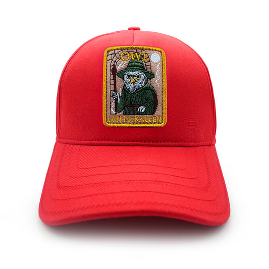 Beyzbol Şapka - Sanat koleksiyon - LAN McKallen Kırmızı