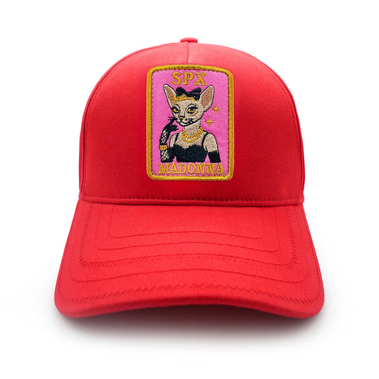 Beyzbol Şapka - Sanat koleksiyon - Madonna Kırmızı