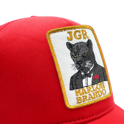 Beyzbol Şapka - Sanat koleksiyon - Marlon Brando Kırmızı