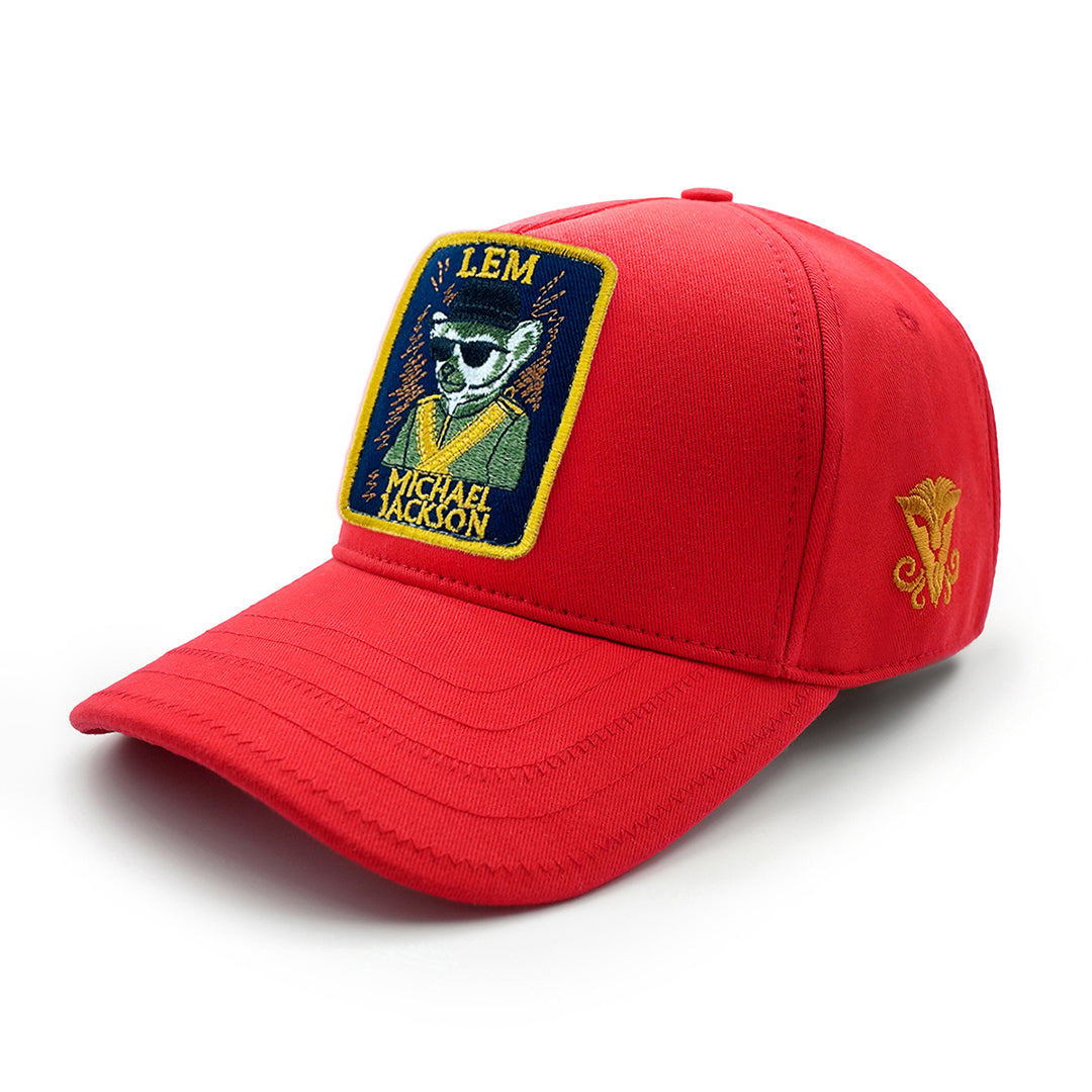 Beyzbol Şapka - Sanat koleksiyon - Michael Jackson Kırmızı