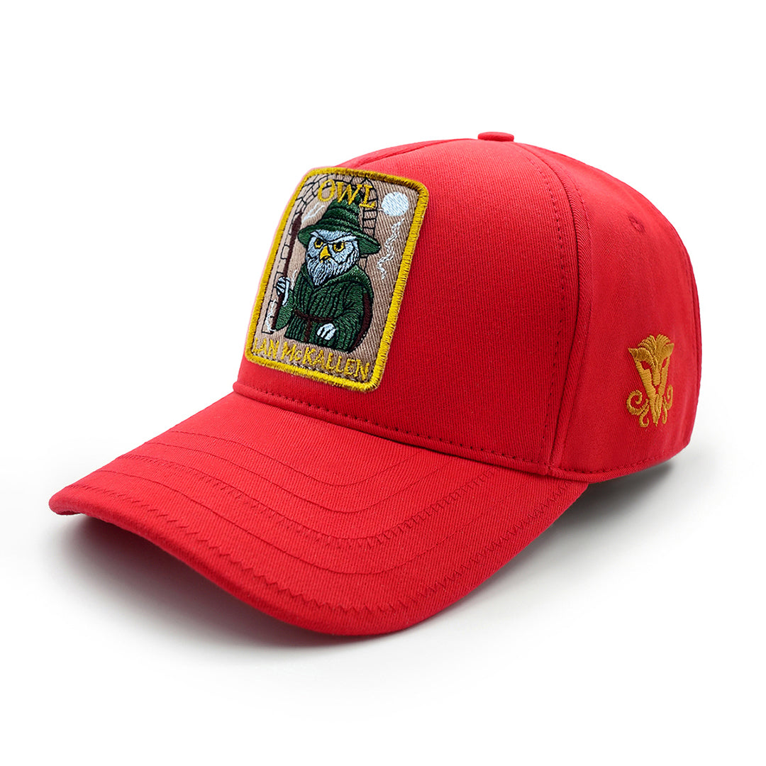 Beyzbol Şapka - Sanat koleksiyon - LAN McKallen Kırmızı