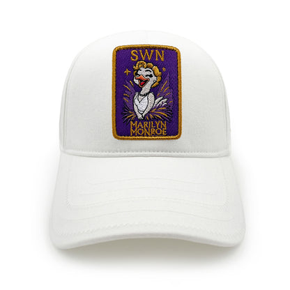 Beyzbol Şapka - Sanat koleksiyon - Marilyn Monroe Beyaz