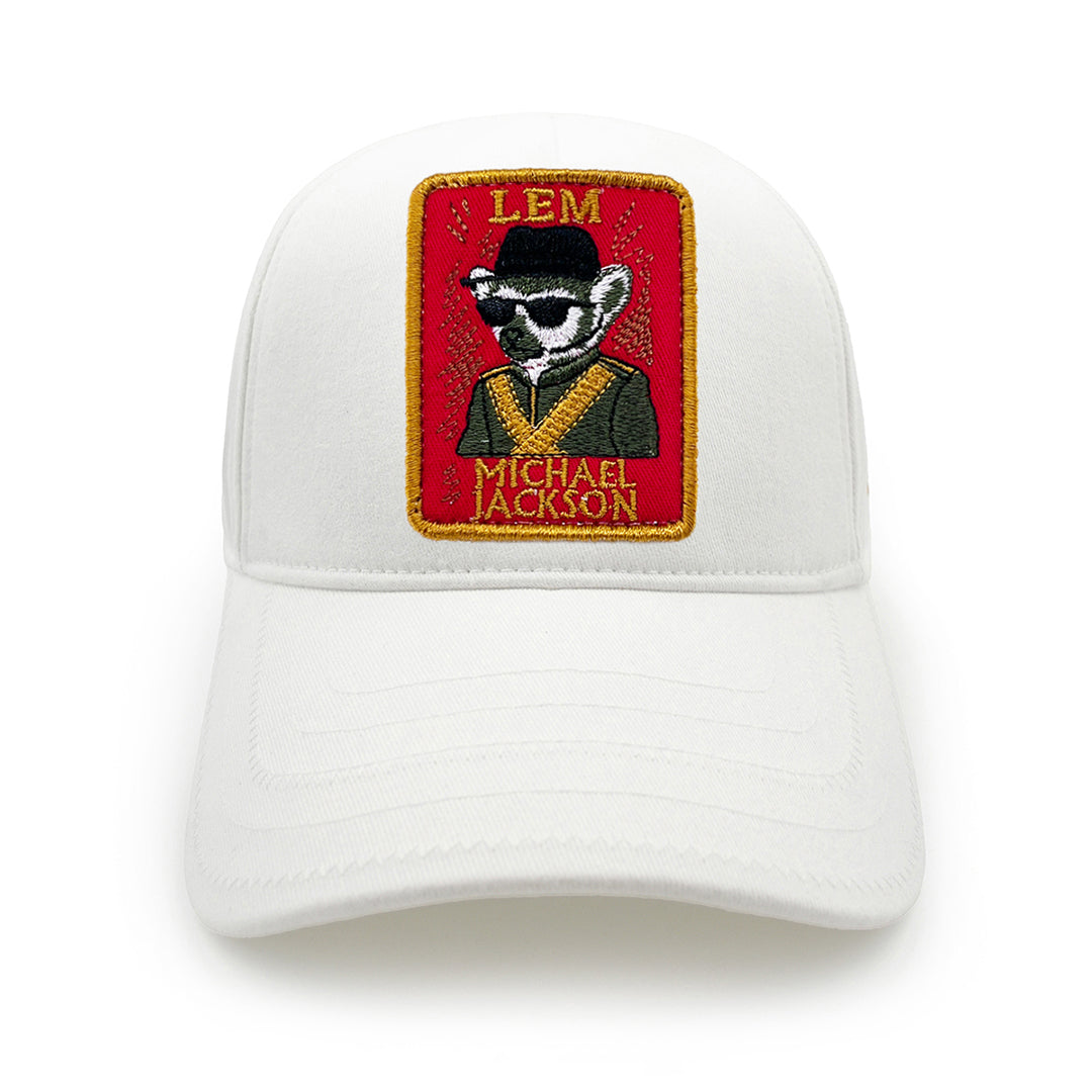 Beyzbol Şapka - Sanat koleksiyon - Michael Jackson Beyaz
