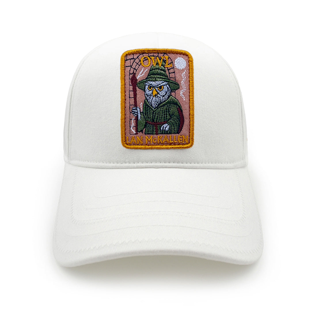 Beyzbol Şapka - Sanat koleksiyon - LAN McKallen Beyaz