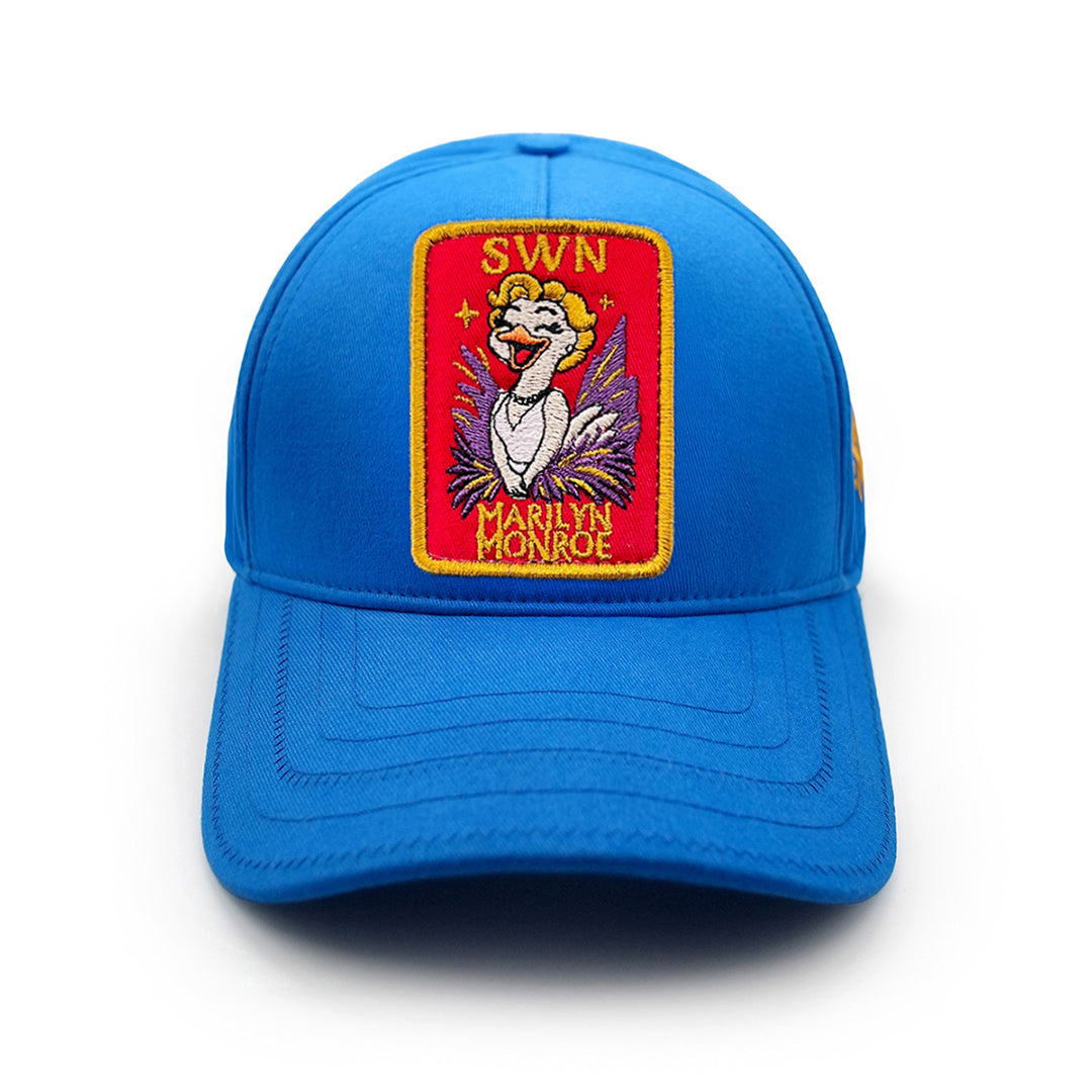 Beyzbol Şapka - Sanat koleksiyon - Marilyn Monroe Mavi