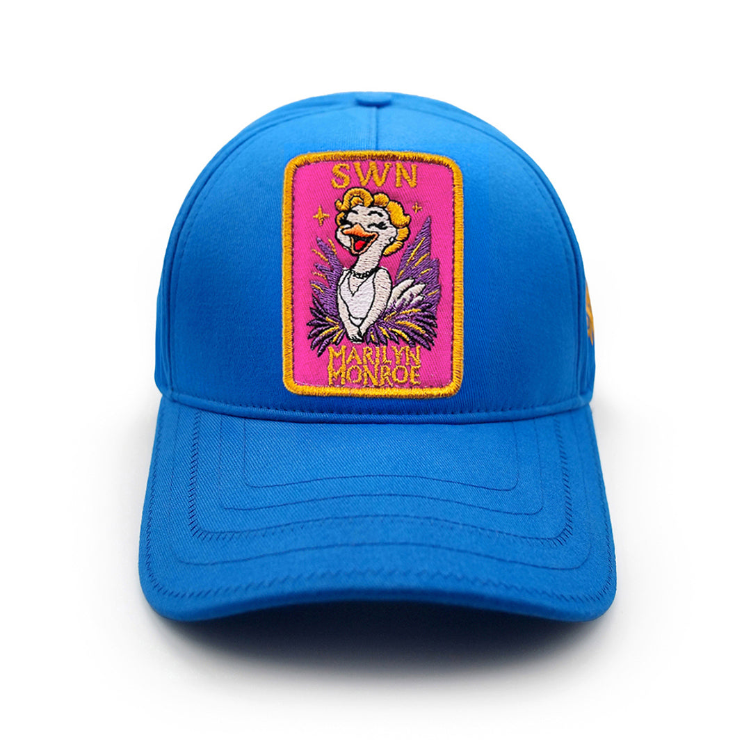 Beyzbol Şapka - Sanat koleksiyon - Marilyn Monroe Mavi 2