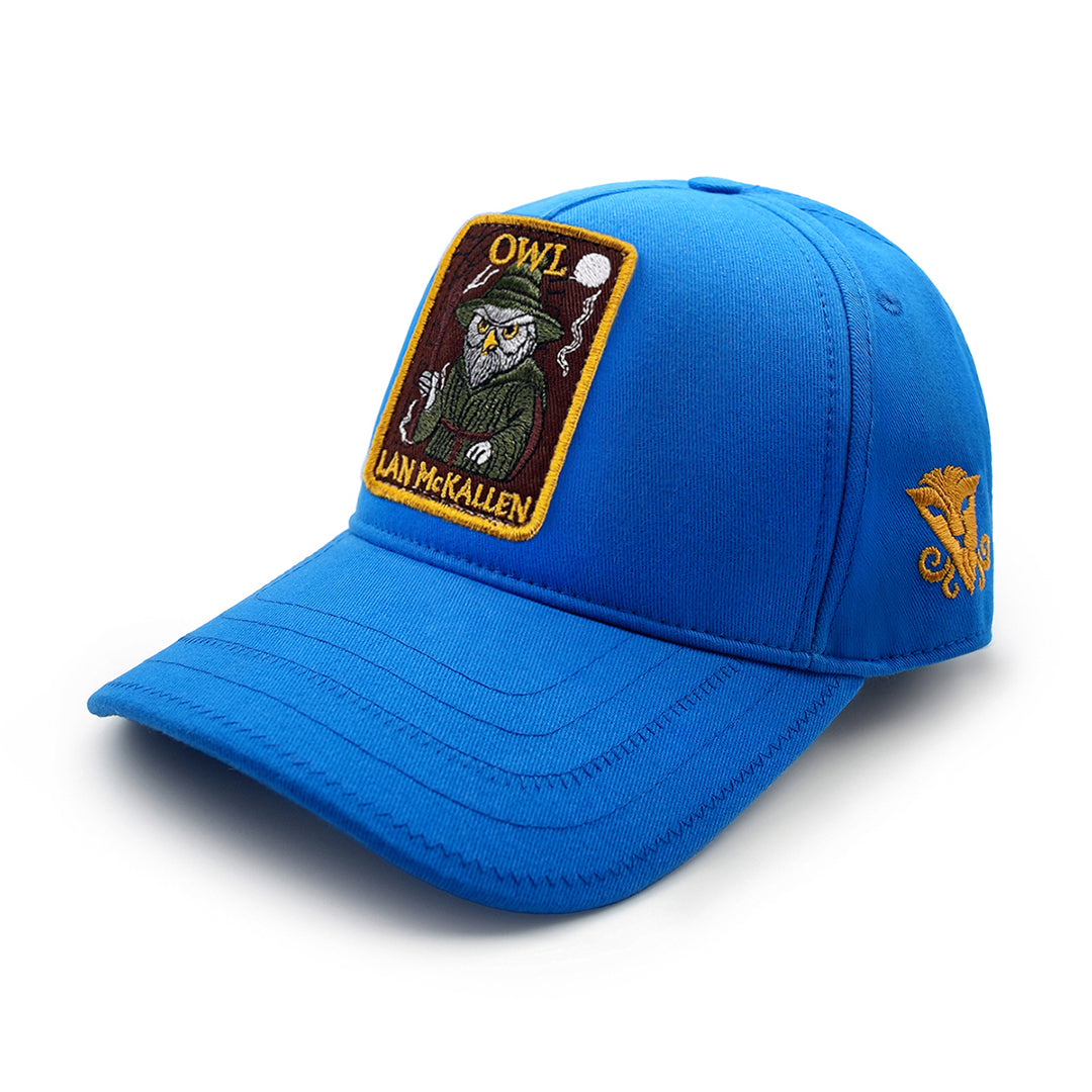 Beyzbol Şapka - Sanat koleksiyon - LAN McKallen Mavi