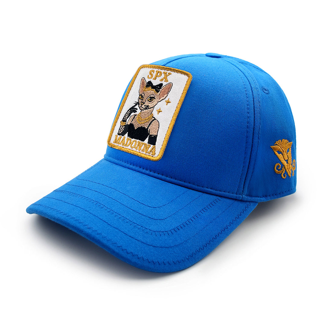 Beyzbol Şapka - Sanat koleksiyon - Madonna Mavi