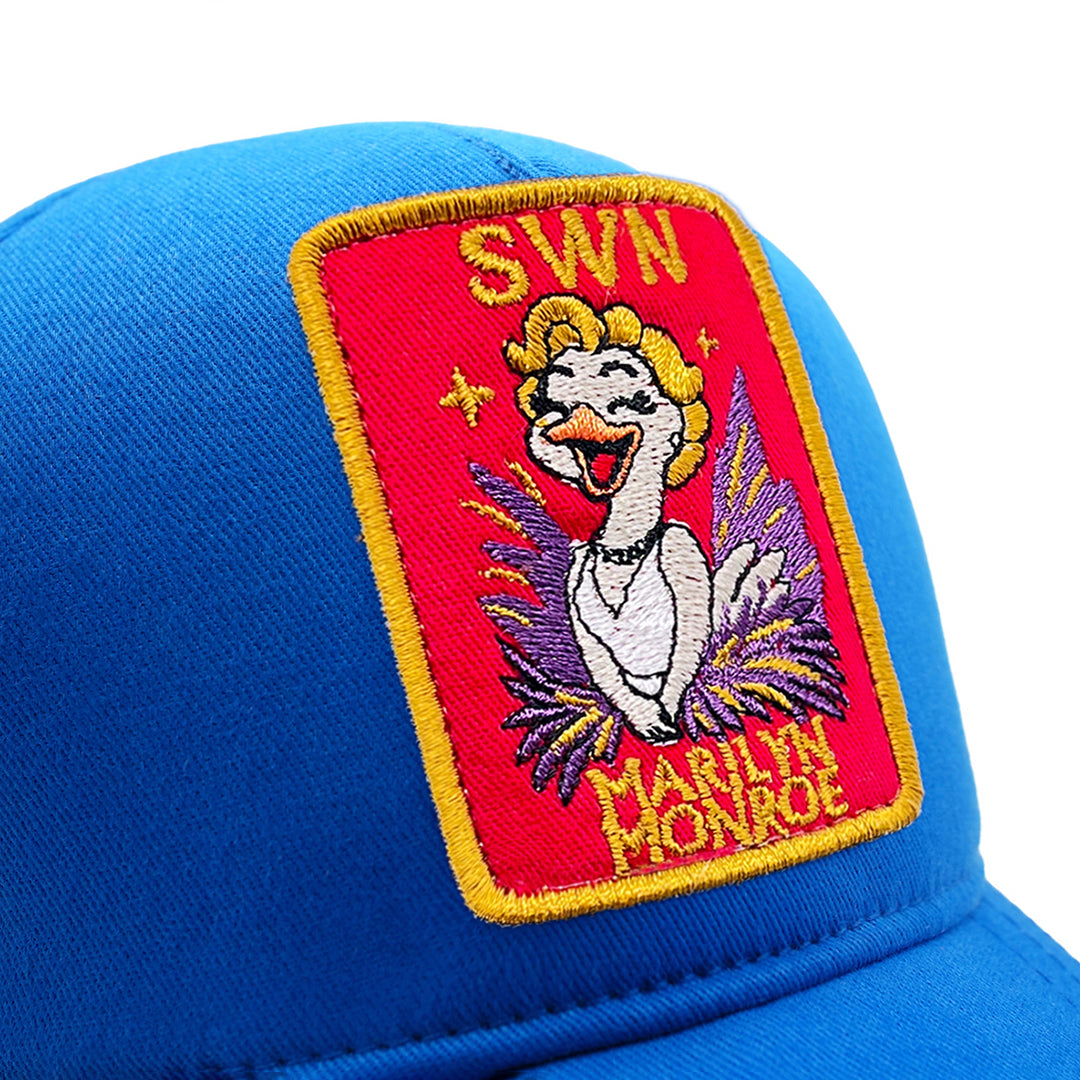 Beyzbol Şapka - Sanat koleksiyon - Marilyn Monroe Mavi