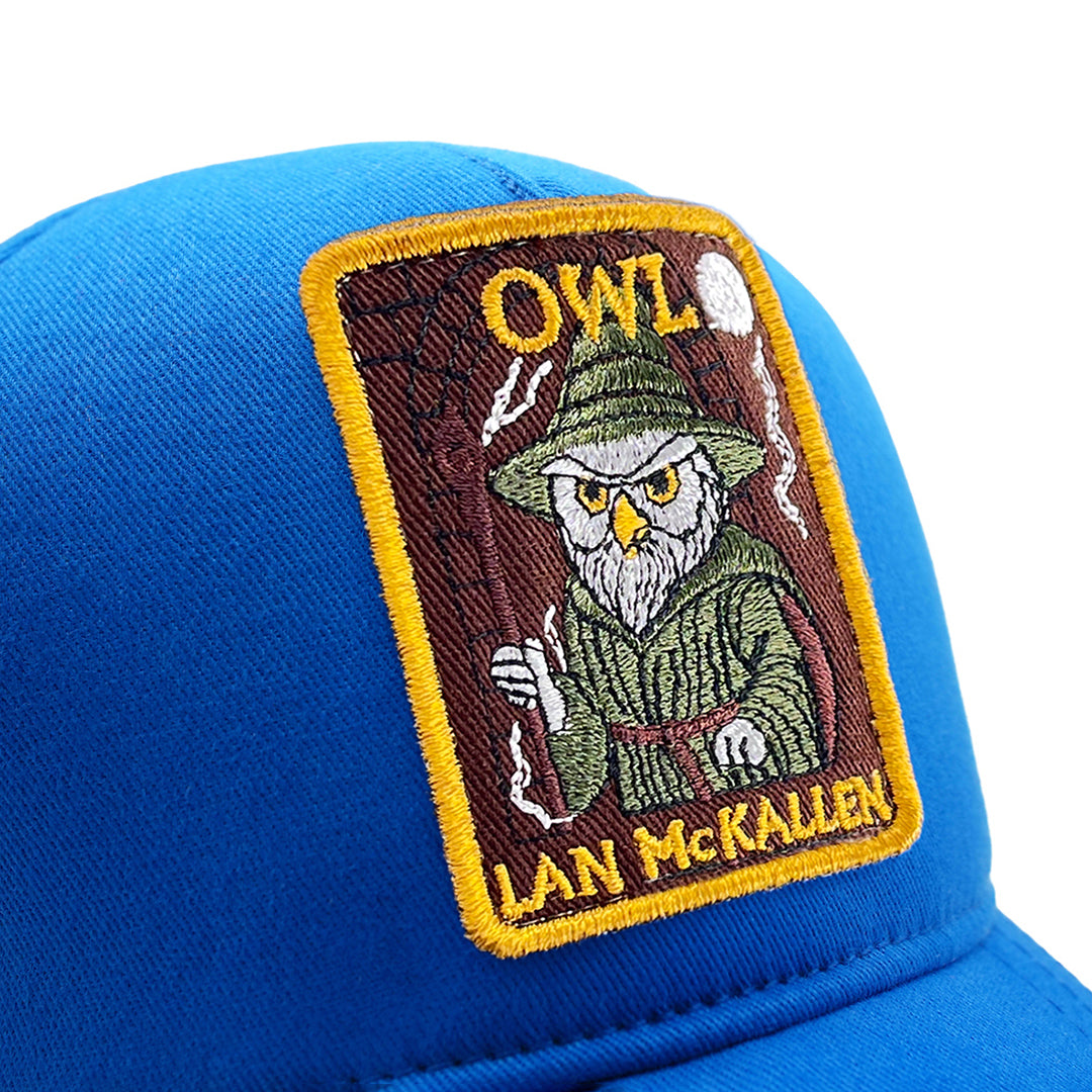 Beyzbol Şapka - Sanat koleksiyon - LAN McKallen Mavi