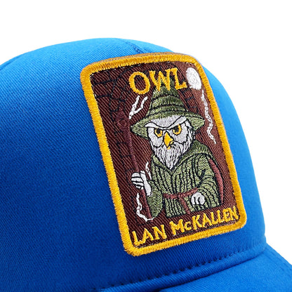 Beyzbol Şapka - Sanat koleksiyon - LAN McKallen Mavi