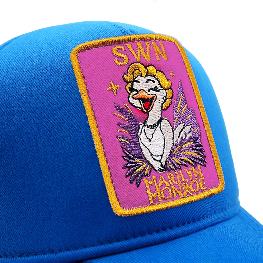 Beyzbol Şapka - Sanat koleksiyon - Marilyn Monroe Mavi 2