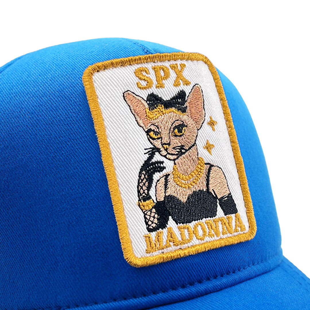 Beyzbol Şapka - Sanat koleksiyon - Madonna Mavi