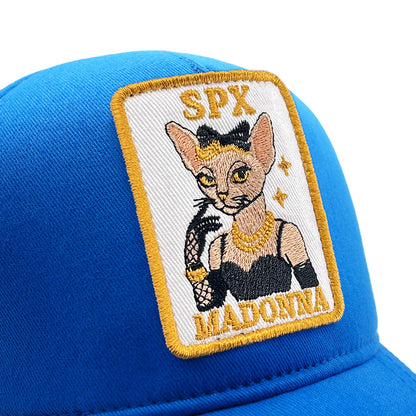 Beyzbol Şapka - Sanat koleksiyon - Madonna Mavi