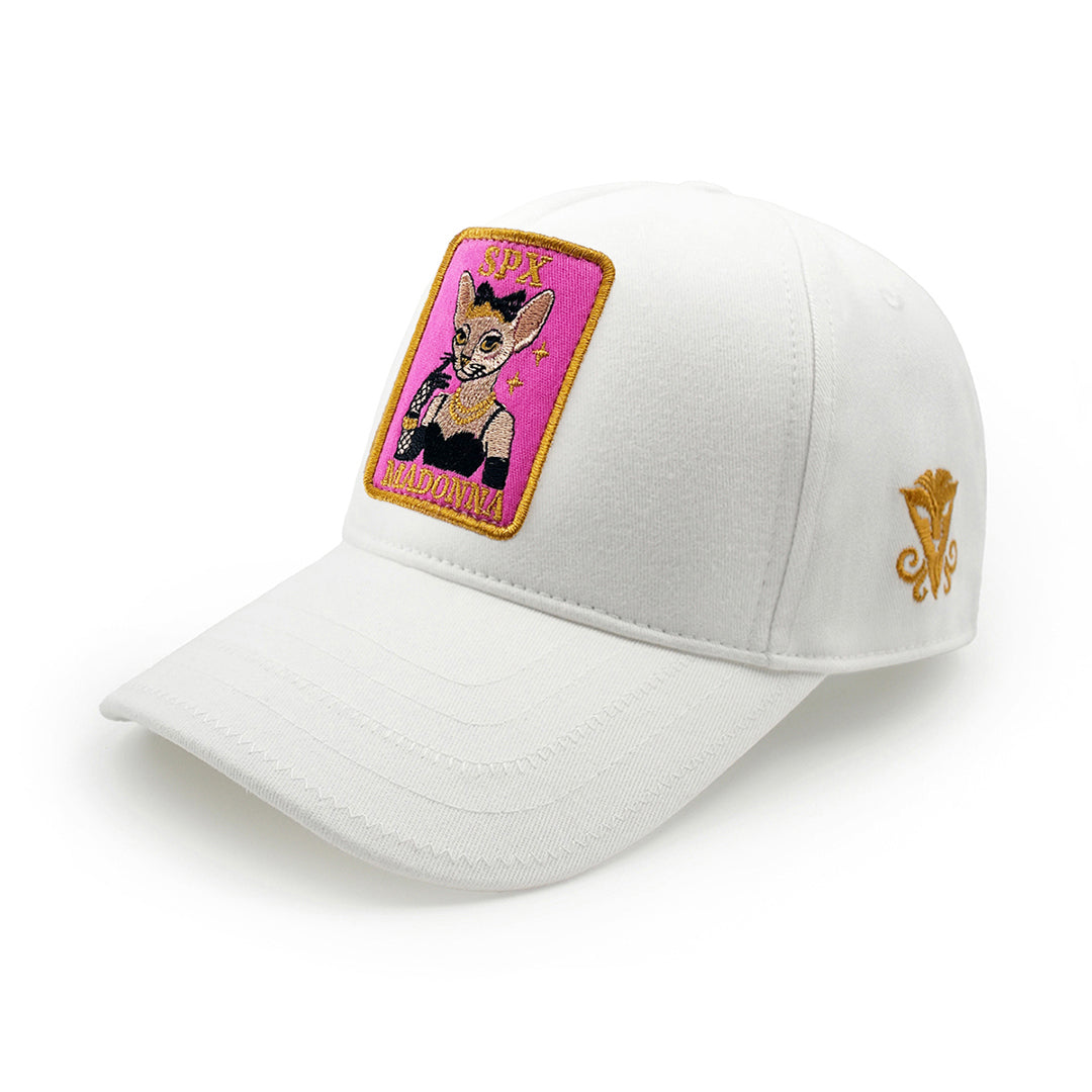 Beyzbol Şapka - Sanat koleksiyon - Madonna Beyaz