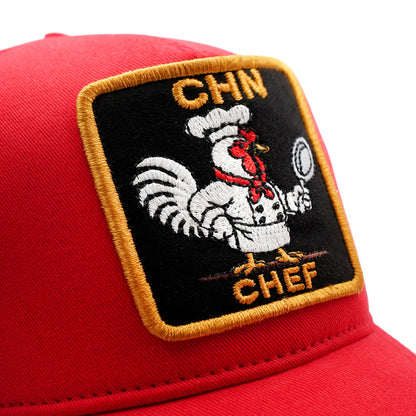 Beyzbol Şapka - Meslek koleksiyon - Şef Kırmızı