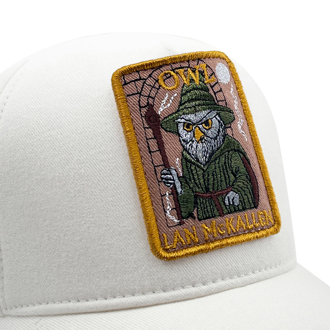 Beyzbol Şapka - Sanat koleksiyon - LAN McKallen Beyaz