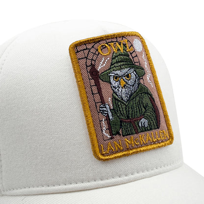 Beyzbol Şapka - Sanat koleksiyon - LAN McKallen Beyaz