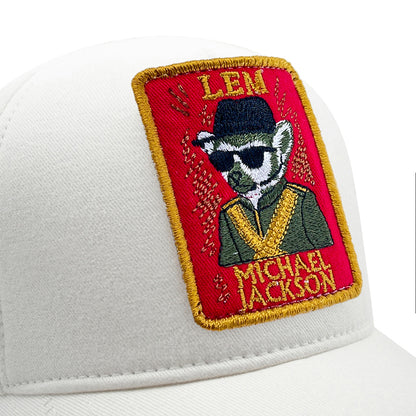 Beyzbol Şapka - Sanat koleksiyon - Michael Jackson Beyaz
