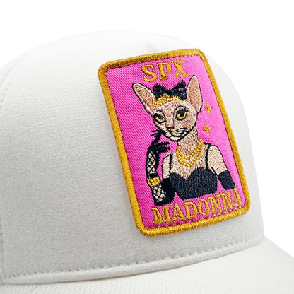 Beyzbol Şapka - Sanat koleksiyon - Madonna Beyaz