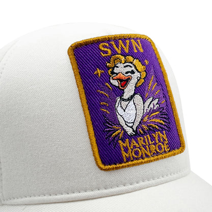 Beyzbol Şapka - Sanat koleksiyon - Marilyn Monroe Beyaz