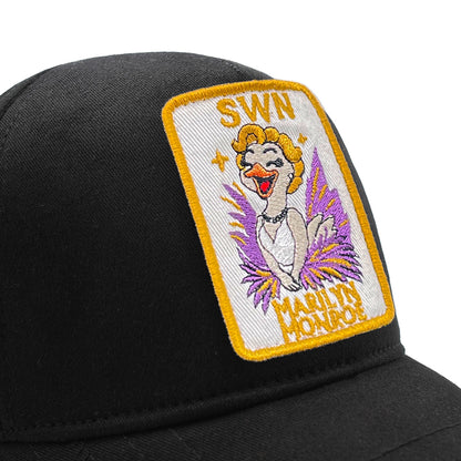 Beyzbol Şapka - Sanat koleksiyon - Marilyn Monroe Siyah
