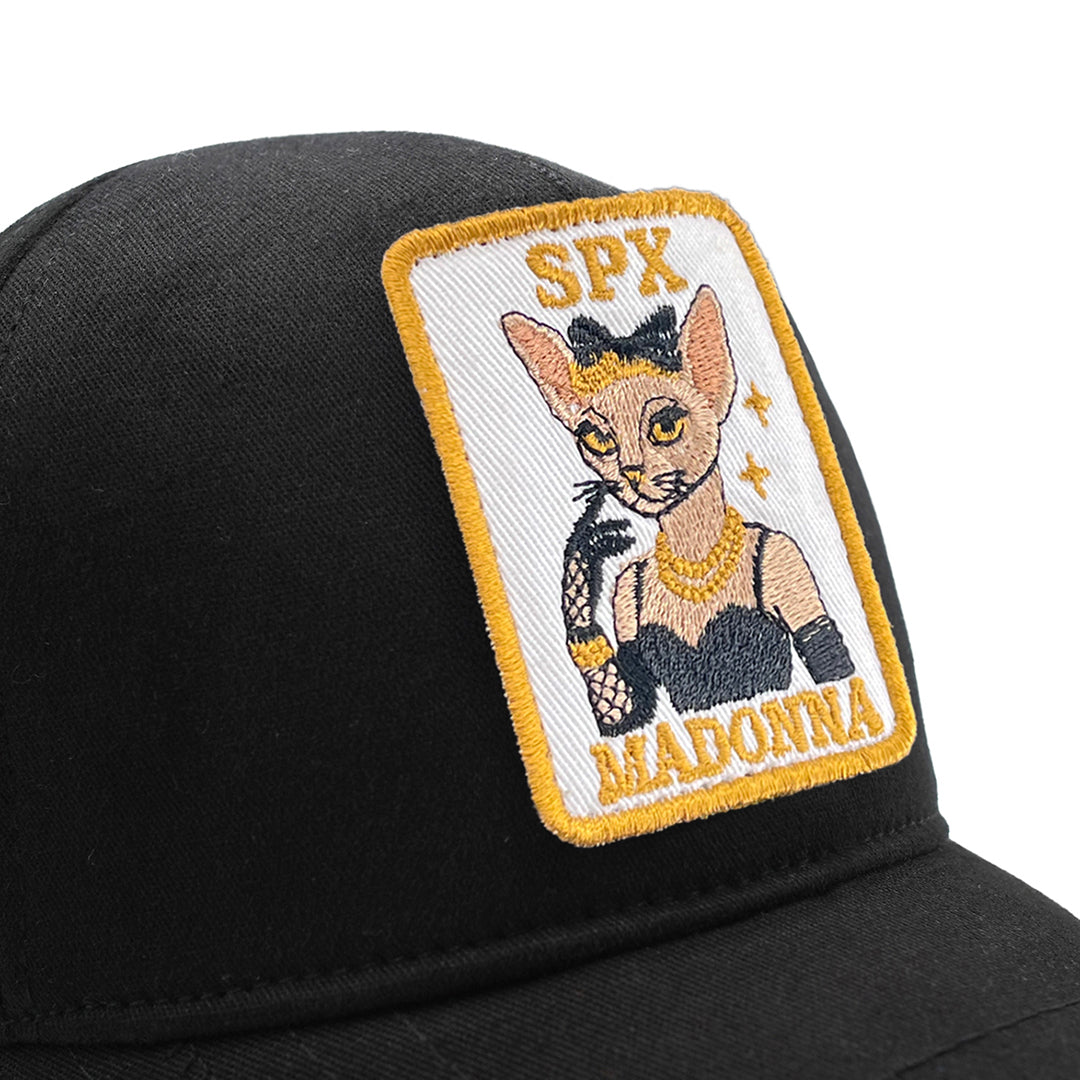 Beyzbol Şapka - Sanat koleksiyon - Madonna Siyah