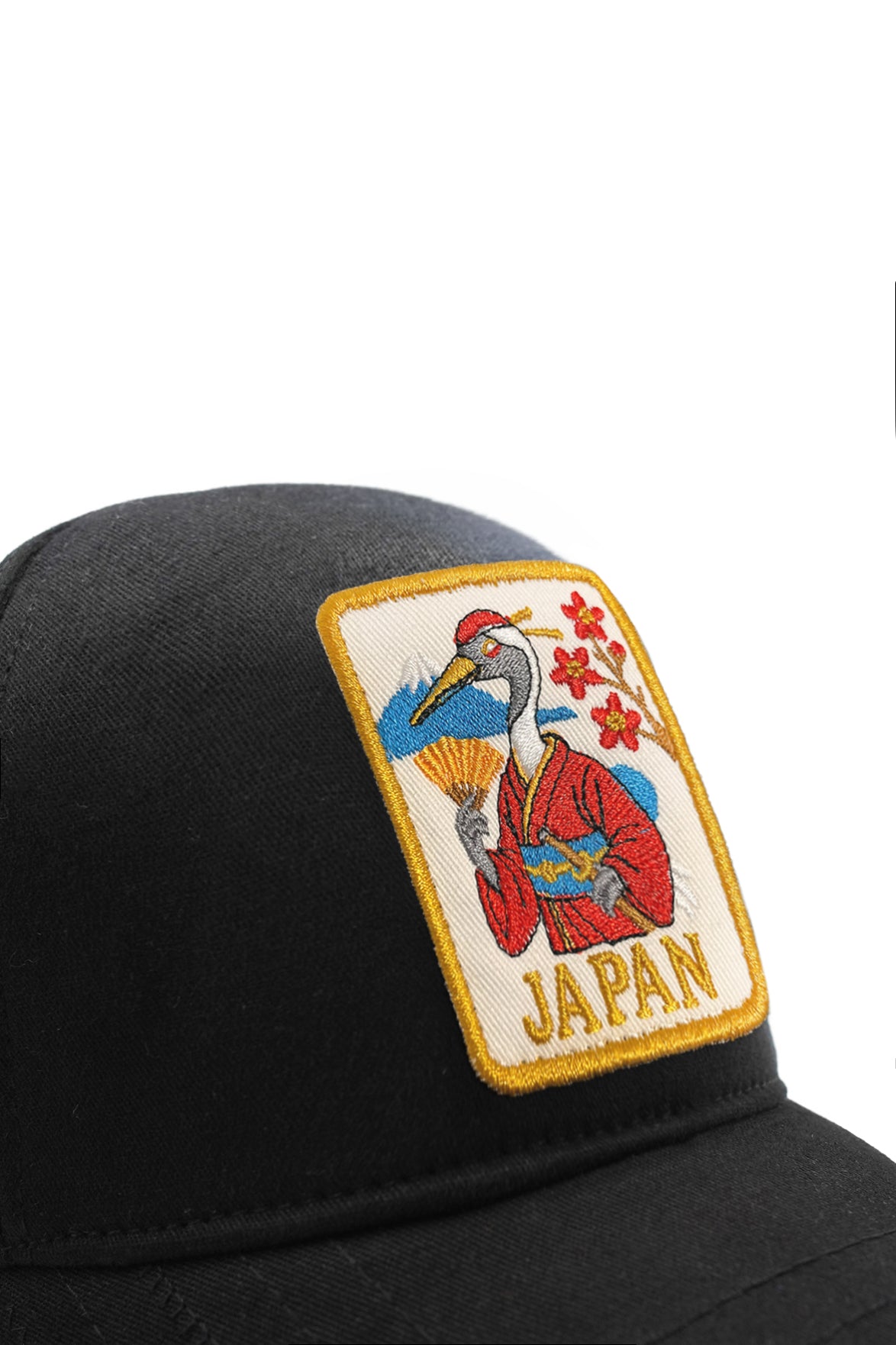 Beyzbol Şapka - Ülke Koleksiyonu - Japonya Siyah