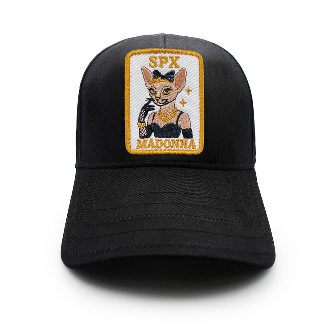 Beyzbol Şapka - Sanat koleksiyon - Madonna Siyah