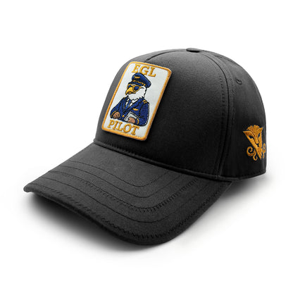 Beyzbol Şapka - Meslek koleksiyon - Pilot Siyah