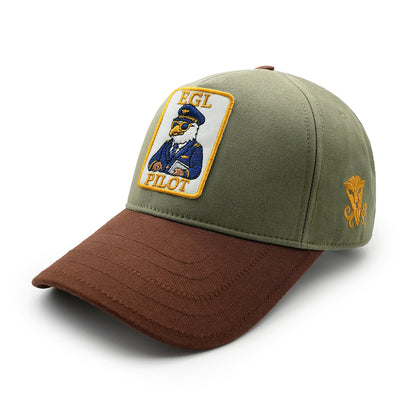 Beyzbol Şapka - Meslek koleksiyon - Pilot haki