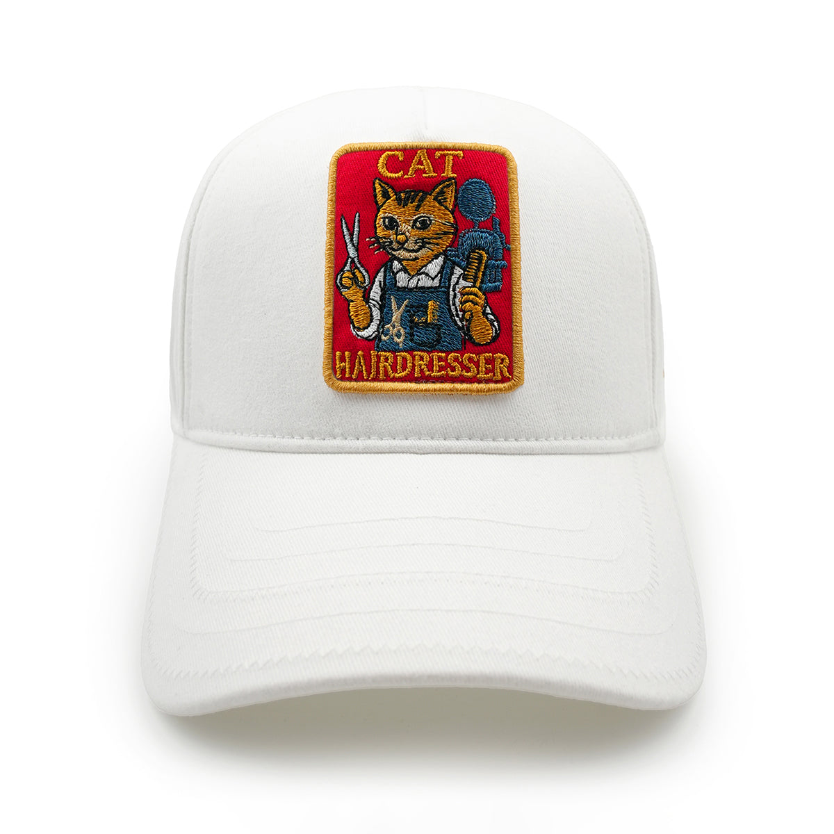 Beyzbol Şapka - Meslek koleksiyon - Kuaför Beyaz