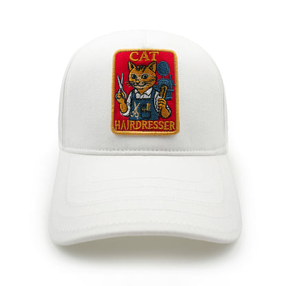 Beyzbol Şapka - Meslek koleksiyon - Kuaför Beyaz