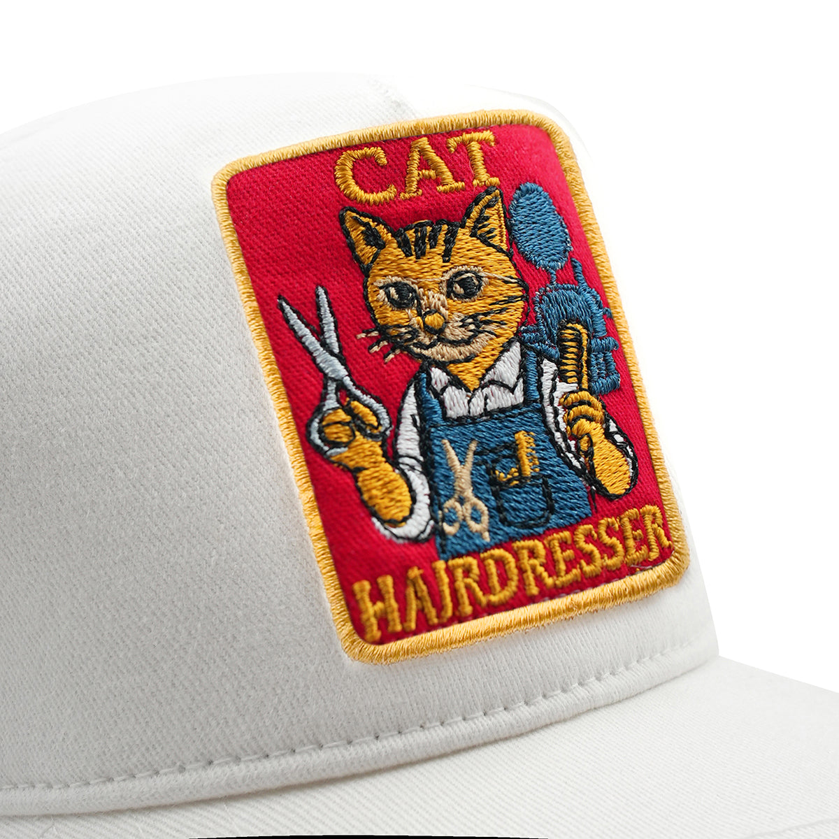 Beyzbol Şapka - Meslek koleksiyon - Kuaför Beyaz