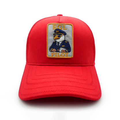 Beyzbol Şapka - Meslek koleksiyon - Pilot Kırmızı