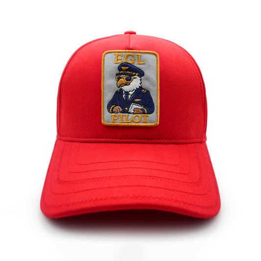 Beyzbol Şapka - Meslek koleksiyon - Pilot Kırmızı